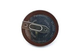 VL2020 topmonteret batteri til bmw mini med loddeben på tværs